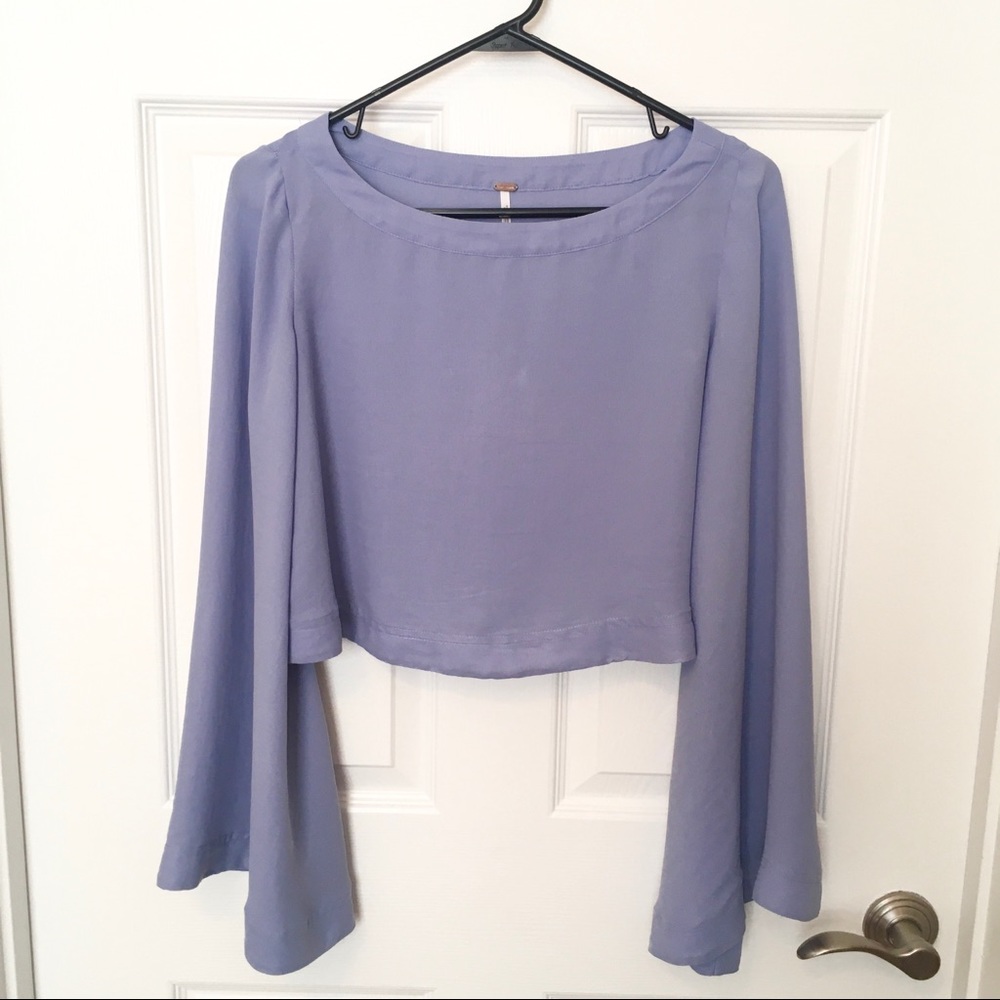 Free People Stars Aligned Top in Periwinkle